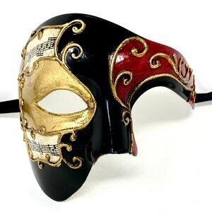 Men Costume Phantom of The Opera Mask Masquerade Party Masks